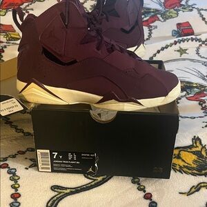 Jordan True Flight Burgundy Sneakers